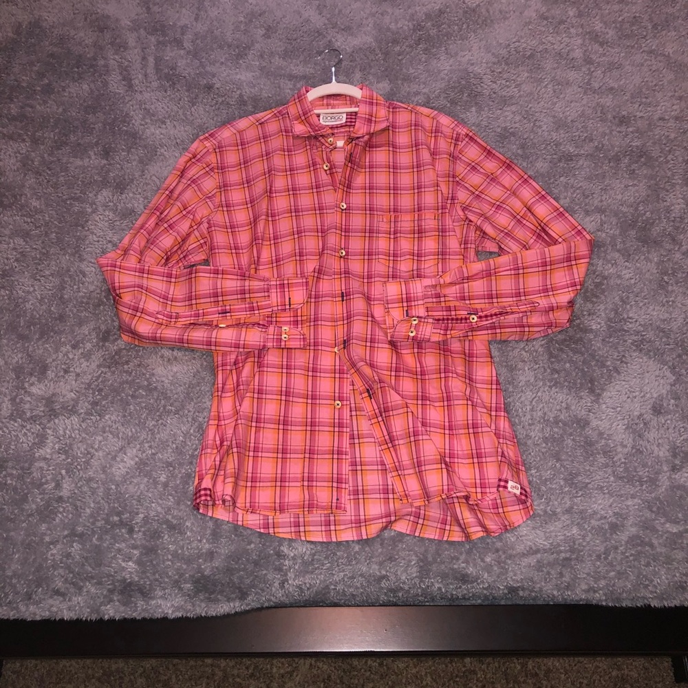 Borgo 28 men’s button up shirt